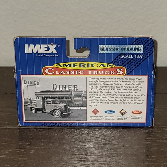 IMEX Model Co. American Classic Trucks Air Cargo Truck 1:87 Scale Toy NEW - Picture 6 of 7
